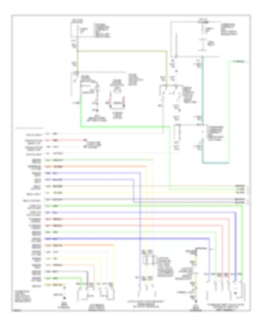 Cruise Control Wiring Diagram with Navigation 1 of 2 for Honda Pilot SE 2008