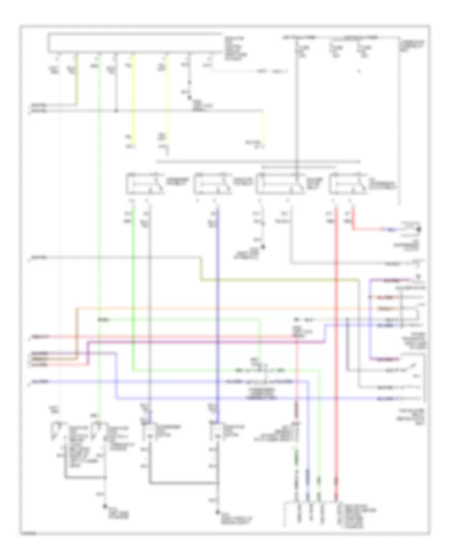 A C Wiring Diagram Auto A C 2 of 2 for Honda Accord DX 1998