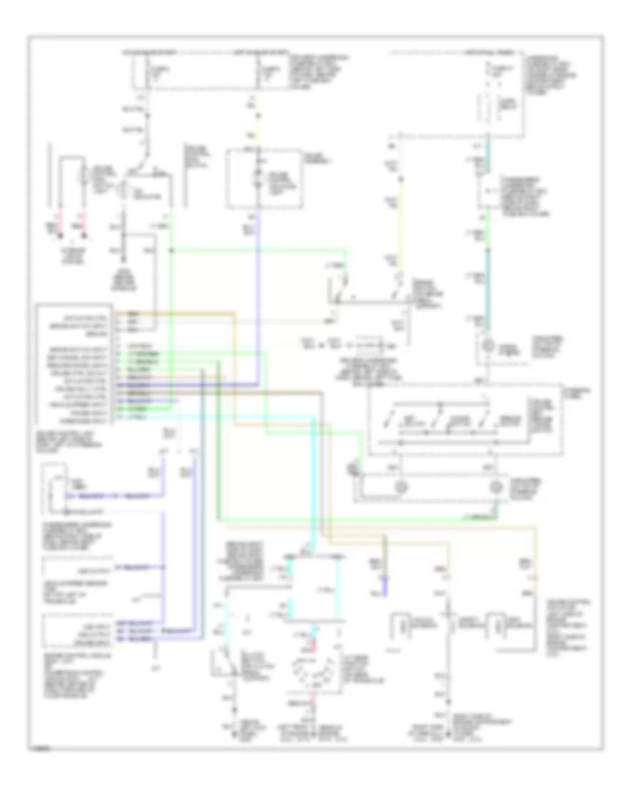 Cruise Control Wiring Diagram for Honda Accord DX 1998