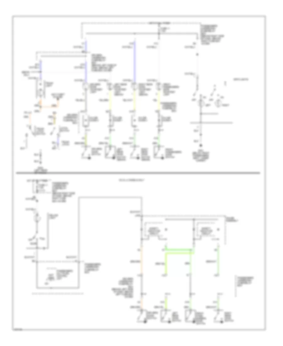 Courtesy Lamps Wiring Diagram for Honda Accord DX 1998