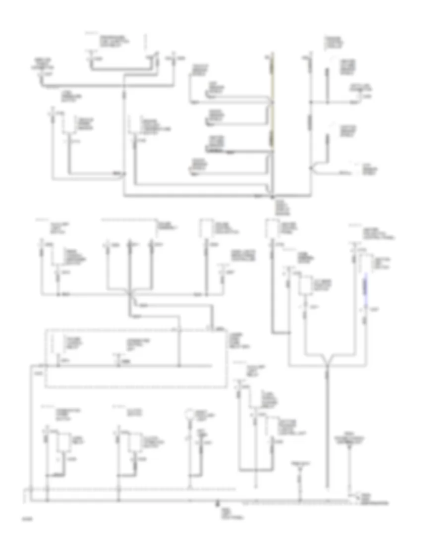Ground Distribution Wiring Diagram 2 of 3 for Honda Civic del Sol S 1994