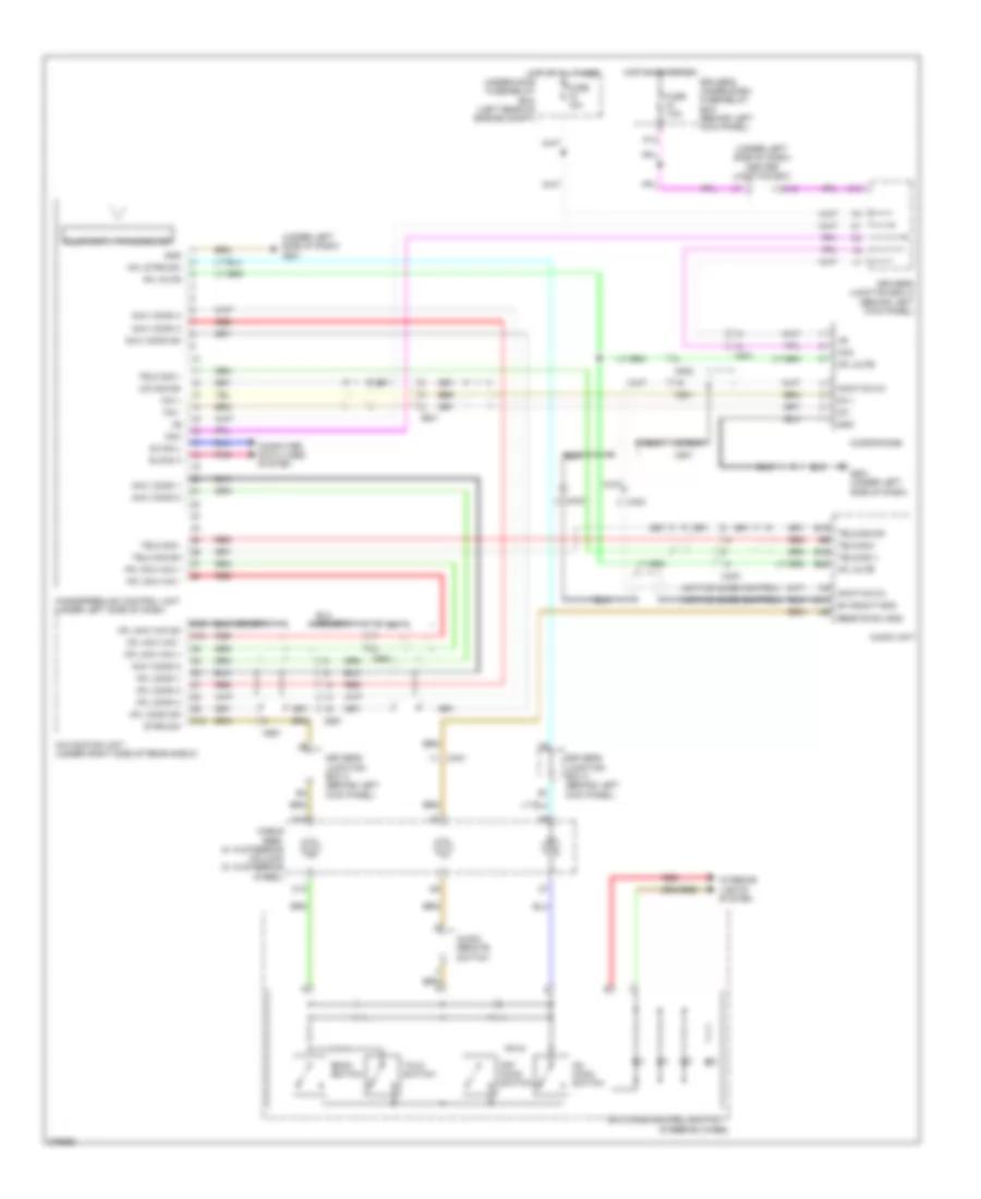 Hands Free Module Wiring Diagram, Except Honda Accessory for Honda Accord LX 2012