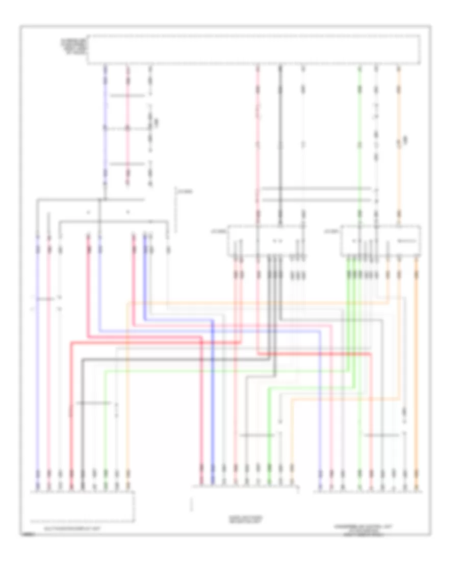 GA NET Bus GA NET Audio Wiring Diagram Except Hybrid for Honda Civic LX 2013