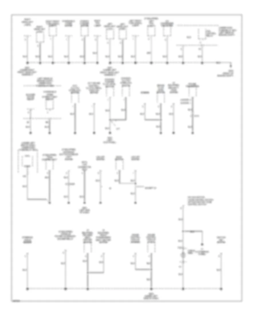 Ground Distribution Wiring Diagram Except Hybrid 2 of 5 for Honda Civic LX 2013