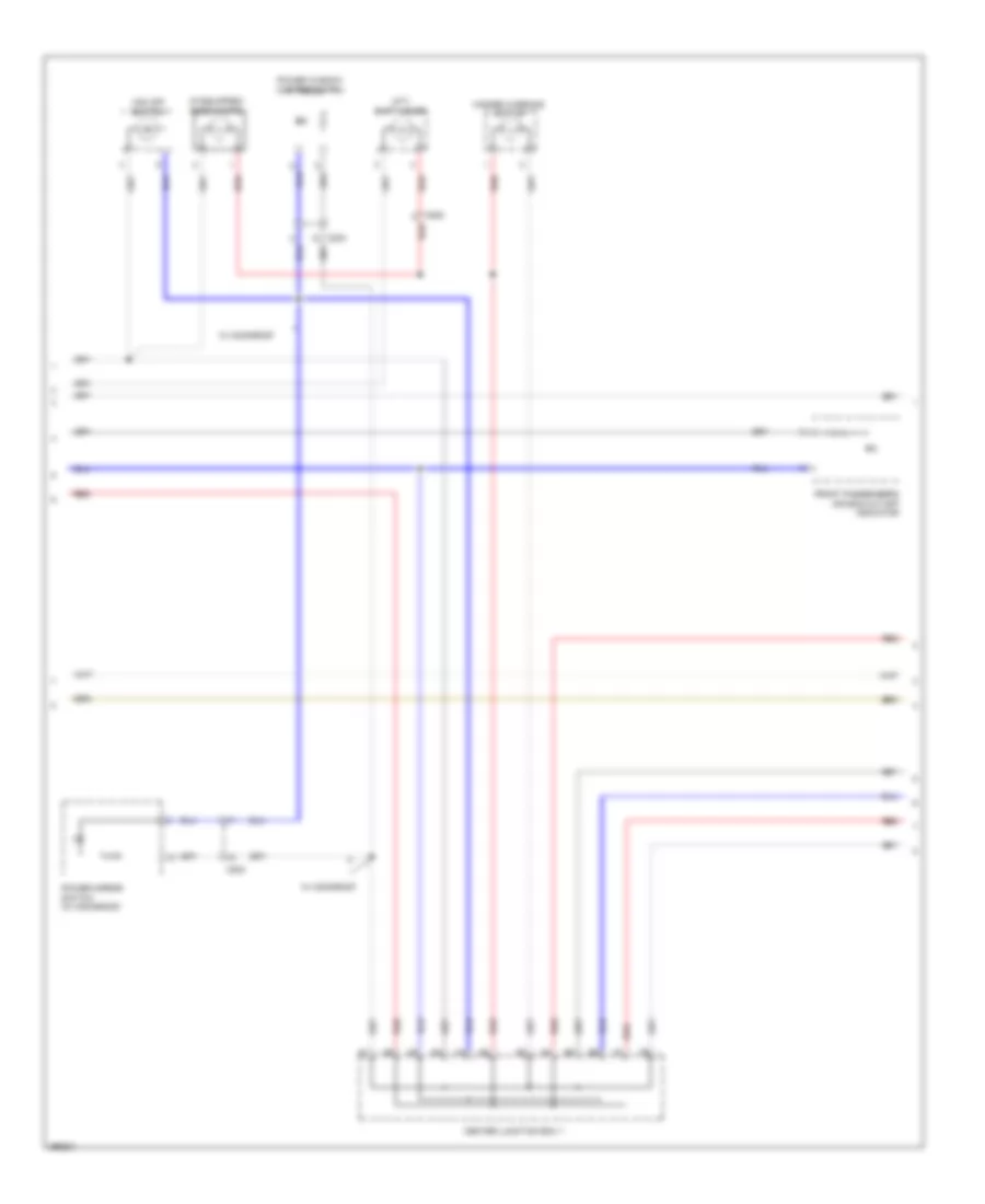 Instrument Illumination Wiring Diagram, Except Hybrid (2 of 3) for Honda Civic LX 2013