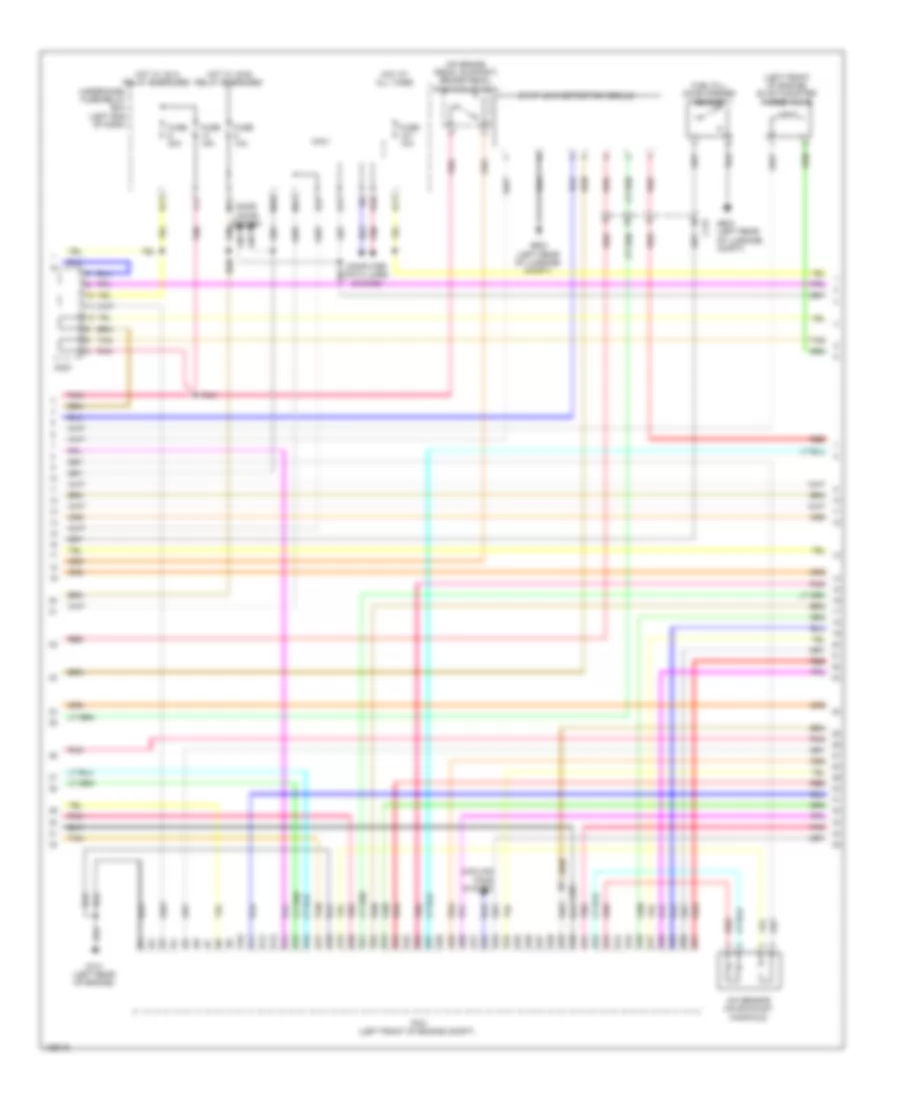 2.0L Hybrid, Engine Controls Wiring Diagram, Plug-In Hybrid (3 of 6) for Honda Accord Sport 2014