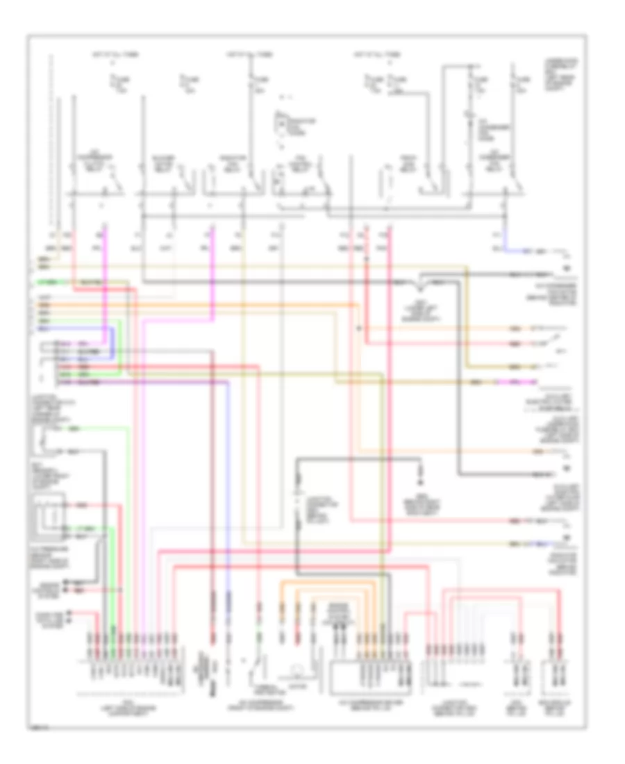 Automatic AC Wiring Diagram, Hybrid (2 of 2) for Honda Civic GX 2007