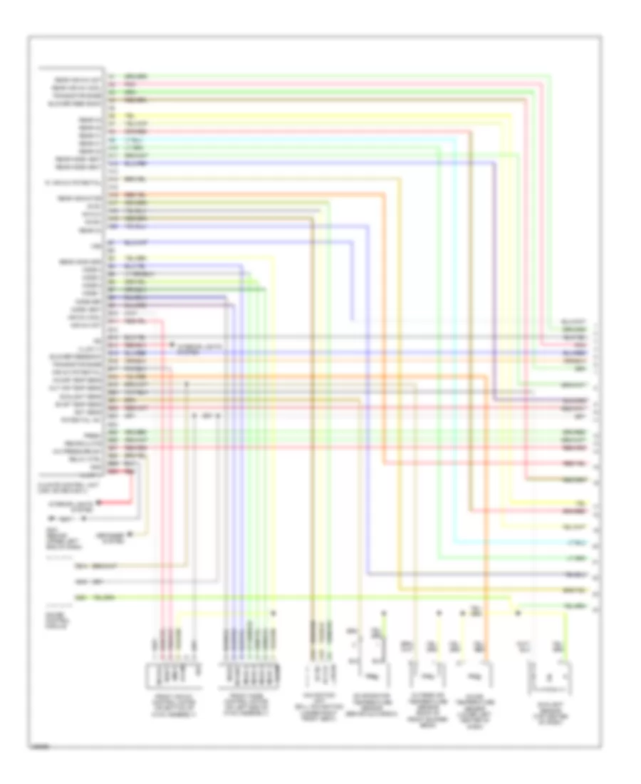 Automatic A C Wiring Diagram 1 of 3 for Honda Pilot VP 2008