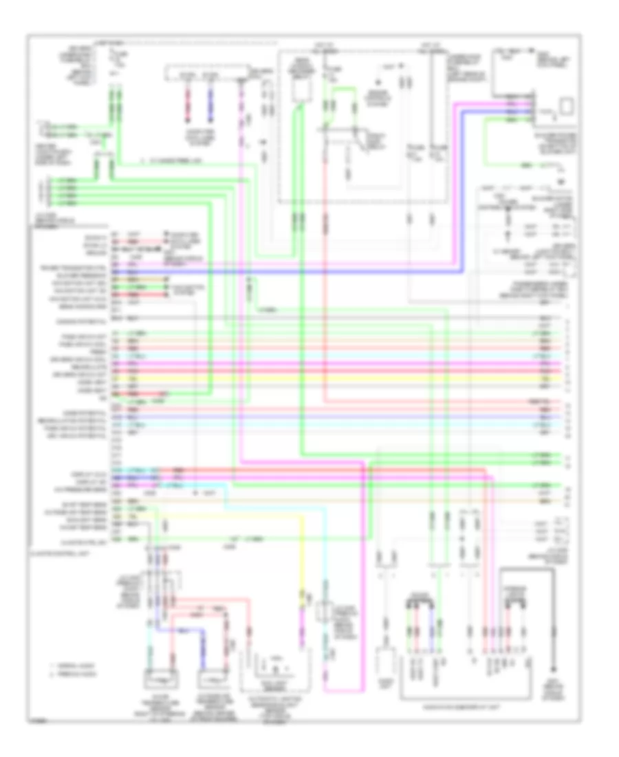 3 5L Automatic A C Wiring Diagram with Navigation 1 of 3 for Honda Accord SE 2012