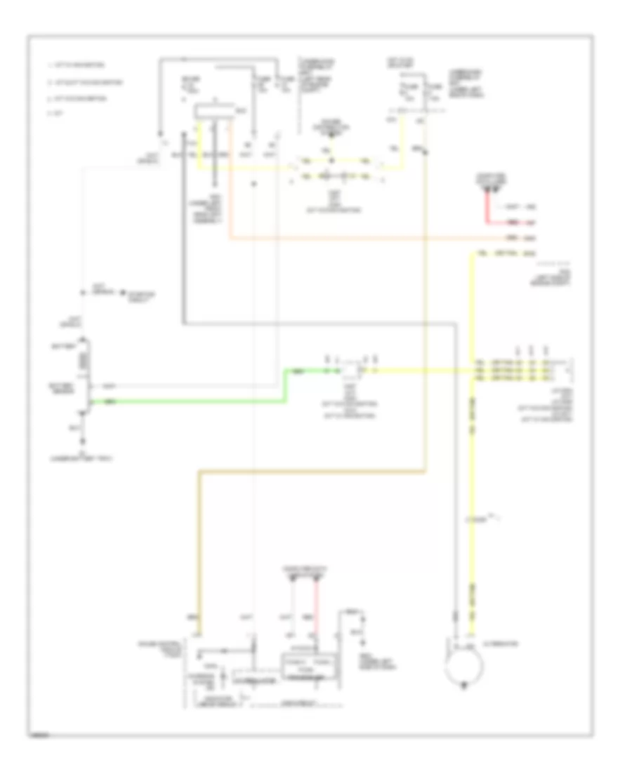 Charging Wiring Diagram for Honda Civic Natural Gas 2013