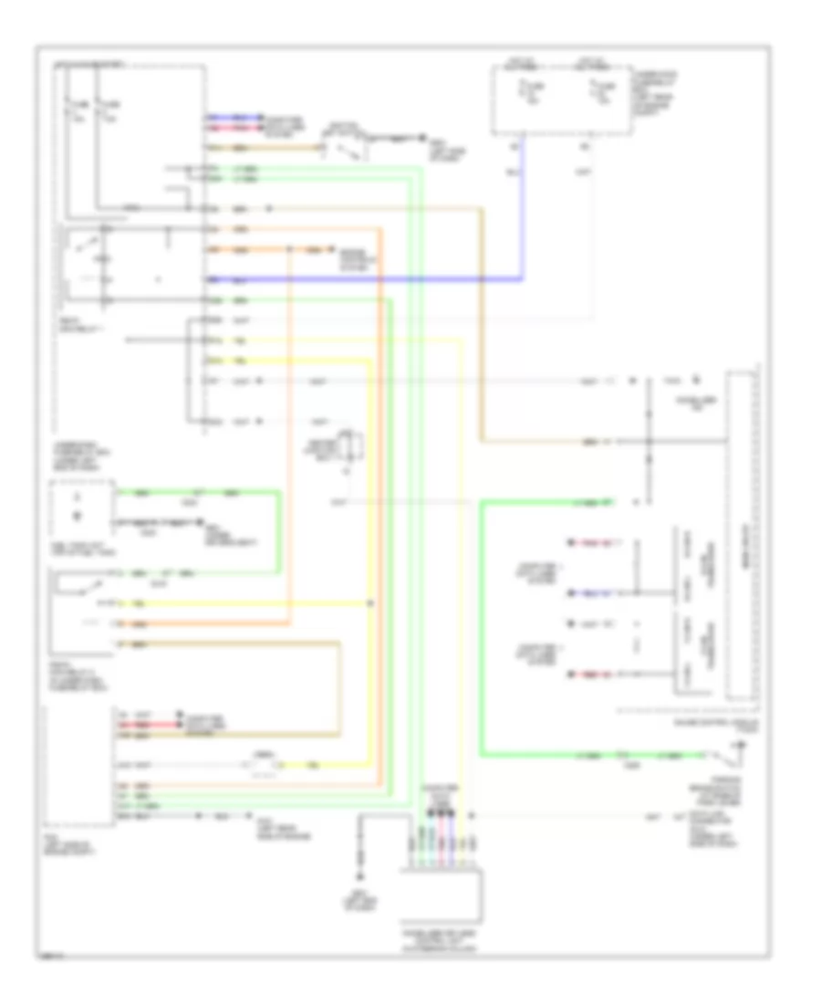 Immobilizer Wiring Diagram, Hybrid for Honda Civic Natural Gas 2013