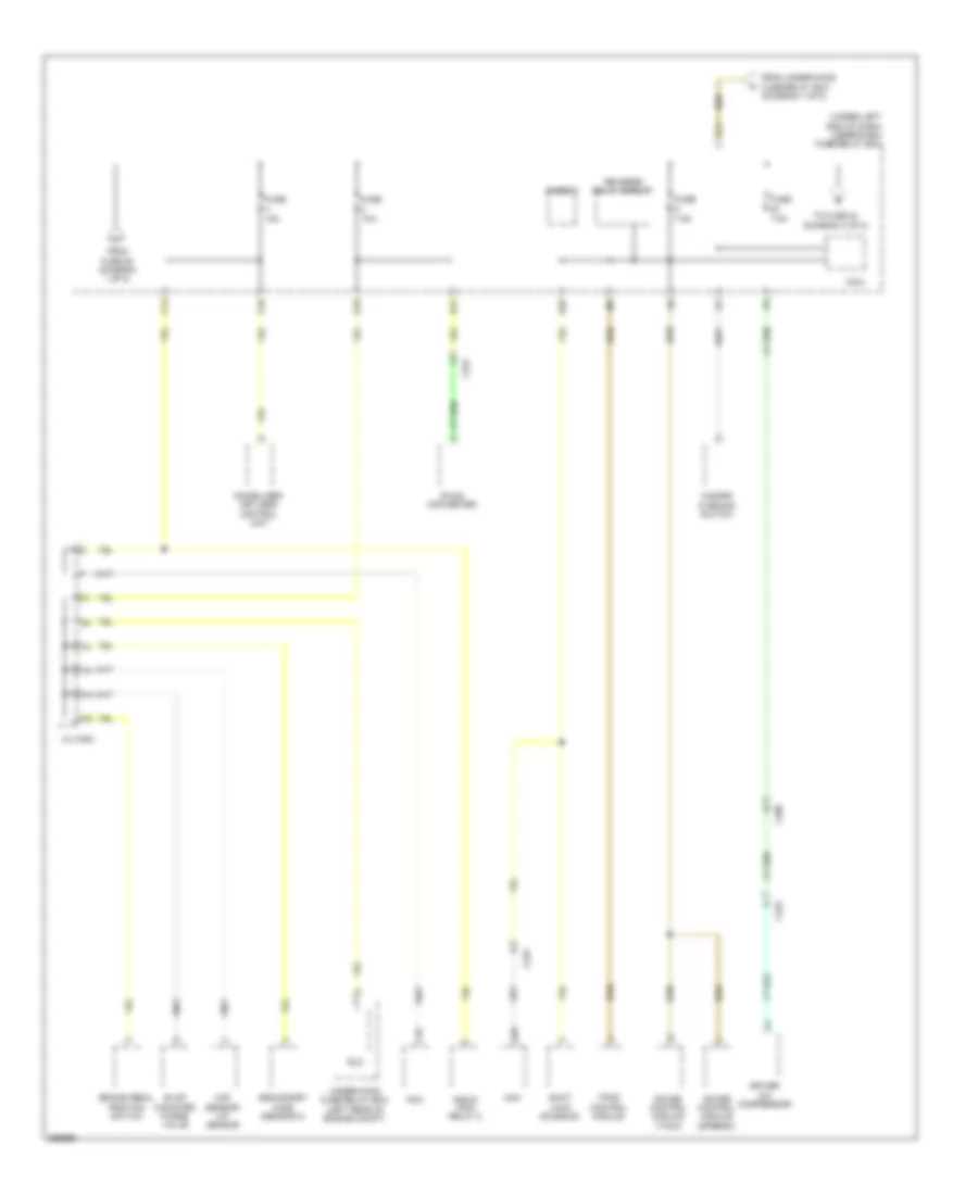 Power Distribution Wiring Diagram Hybrid 2 of 5 for Honda Civic Natural Gas 2013