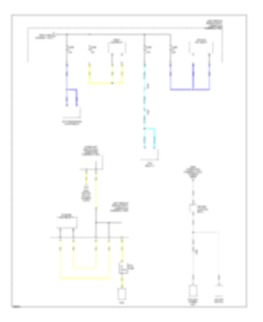 Power Distribution Wiring Diagram, Hybrid (5 of 5) for Honda Civic Natural Gas 2013