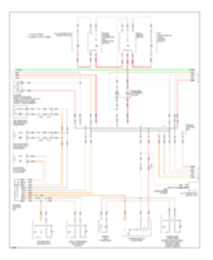 Instrument Illumination Wiring Diagram, Hybrid (2 of 3) for Honda Accord Touring 2014