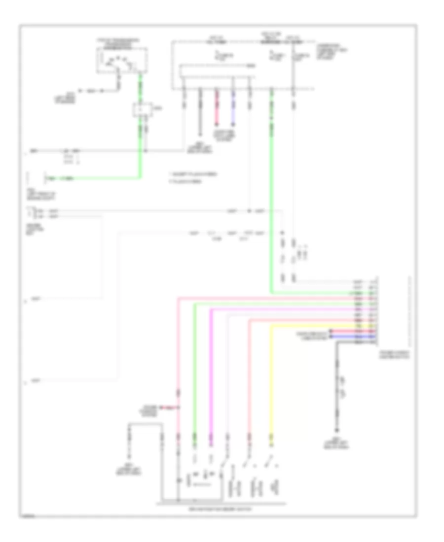 Memory Systems Wiring Diagram Hybrid 2 of 2 for Honda Accord Touring 2014