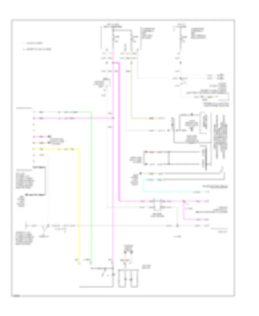 Lane Departure Warning Wiring Diagram, Hybrid for Honda Accord Touring 2014