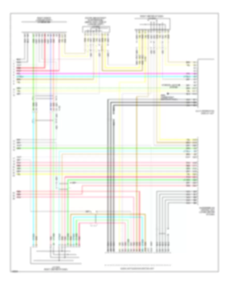 Navigation Wiring Diagram, Except Hybrid (5 of 5) for Honda Accord Touring 2014