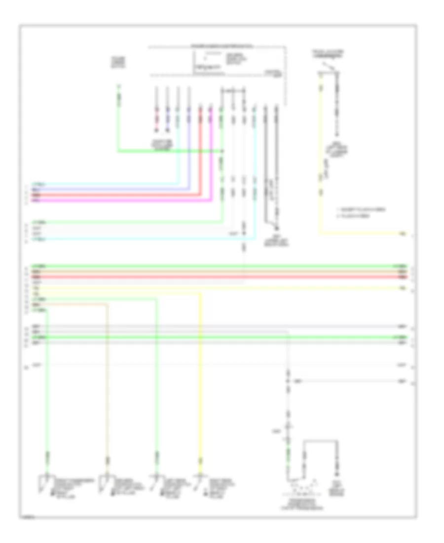 Power Door Locks Wiring Diagram, Hybrid (5 of 6) for Honda Accord Touring 2014