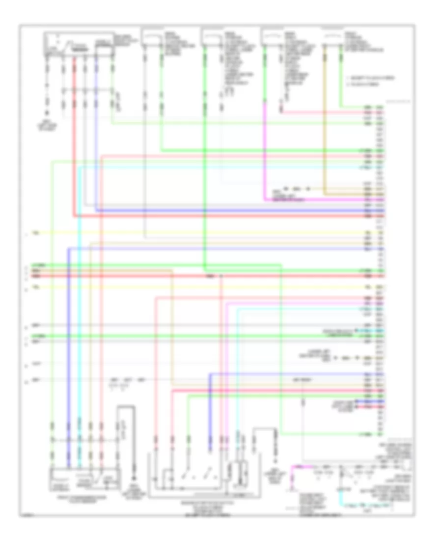 Power Door Locks Wiring Diagram Hybrid 6 of 6 for Honda Accord Touring 2014