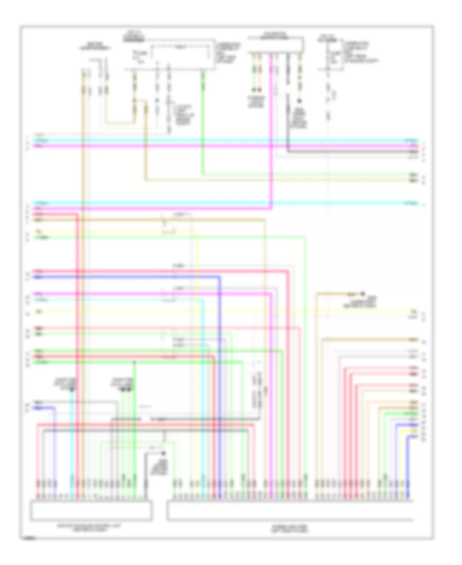 Premium Radio Wiring Diagram Hybrid with Navigation 2 of 5 for Honda Accord Touring 2014