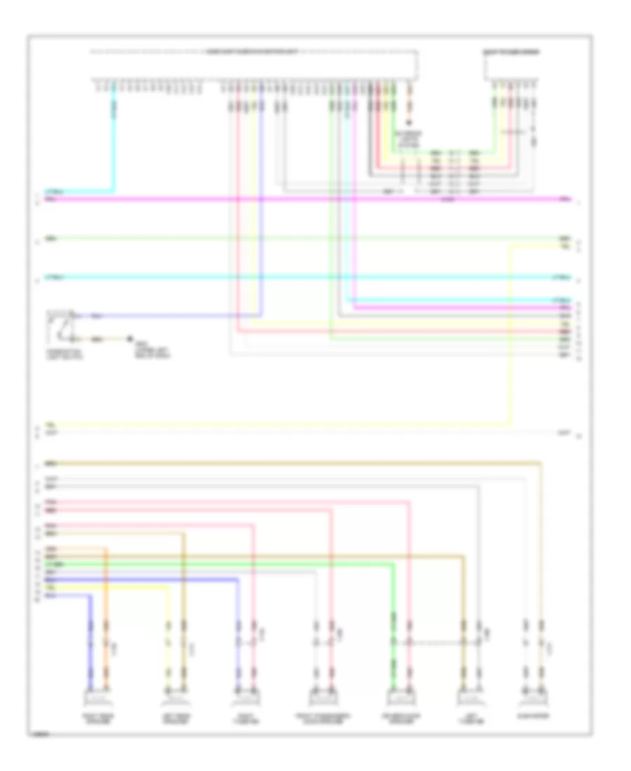 Premium Radio Wiring Diagram, Hybrid without Navigation (3 of 5) for Honda Accord Touring 2014