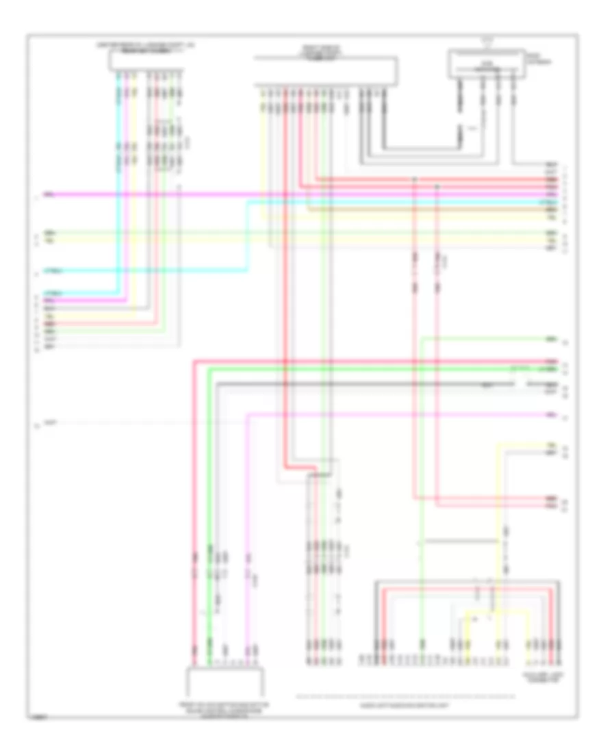 Premium Radio Wiring Diagram, Hybrid without Navigation (4 of 5) for Honda Accord Touring 2014