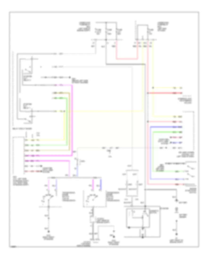 2 4L Starting Wiring Diagram CVT for Honda Accord Touring 2014