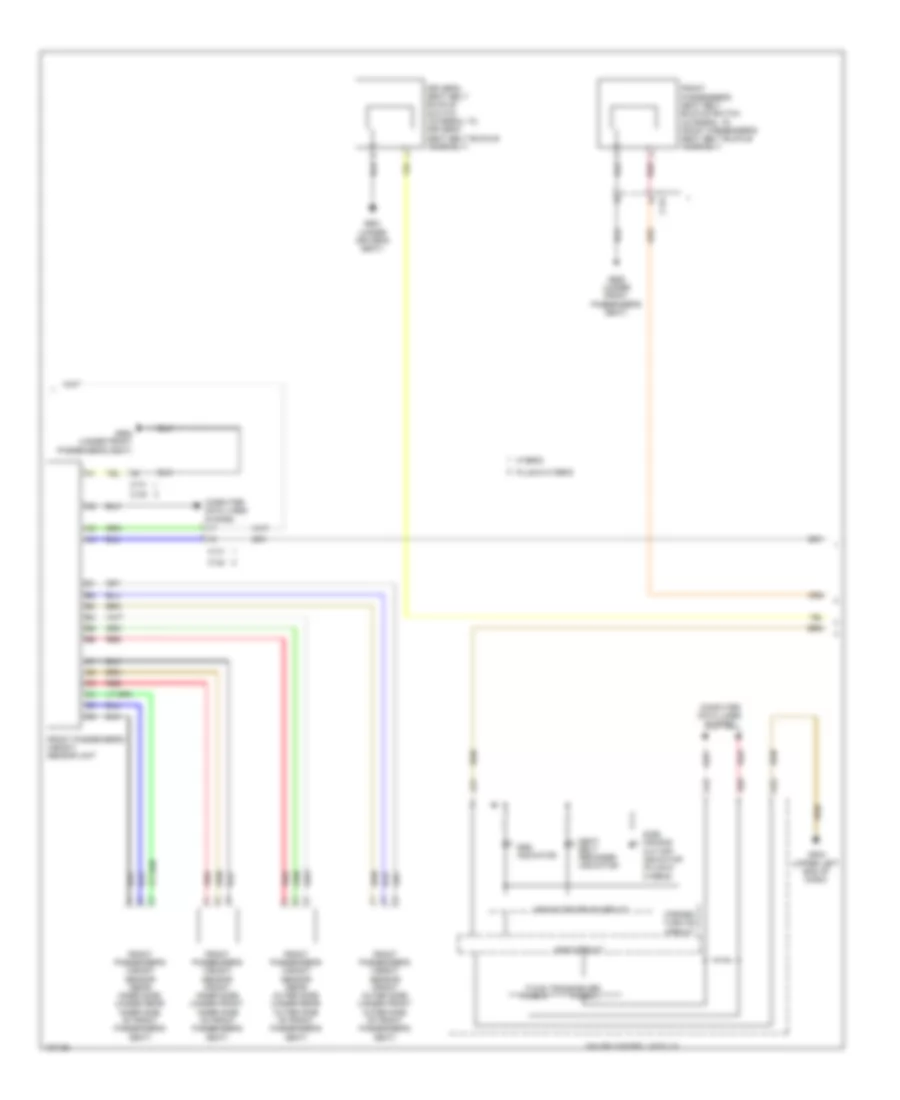 Supplemental Restraints Wiring Diagram, Hybrid (2 of 3) for Honda Accord Touring 2014