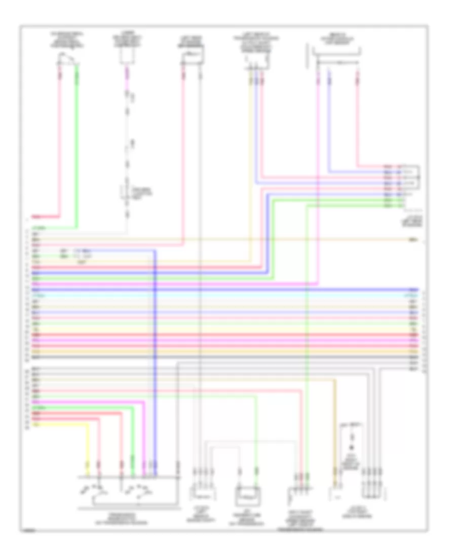 Transmission Wiring Diagram A T 2 of 3 for Honda Accord Touring 2014