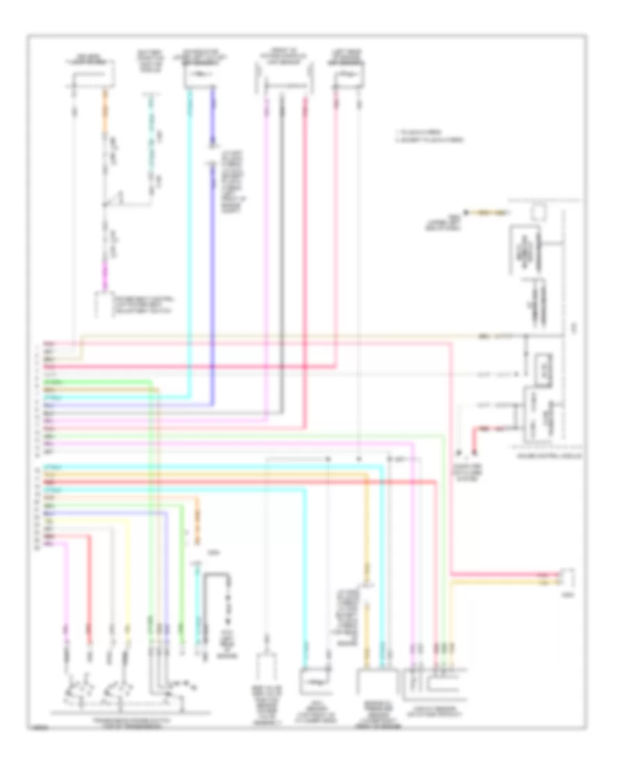 Transmission Wiring Diagram Hybrid 2 of 2 for Honda Accord Touring 2014