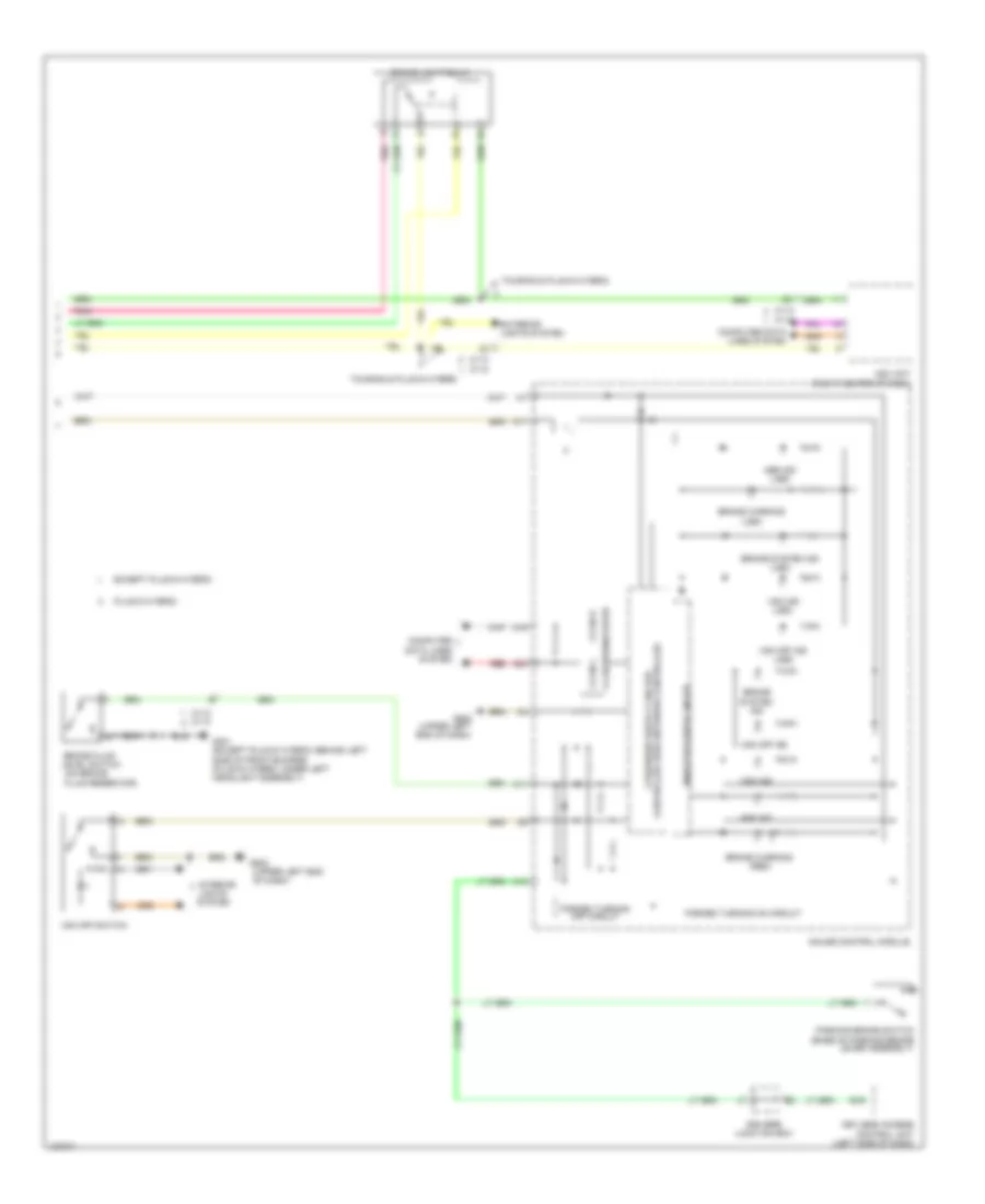 Anti Lock Brakes Wiring Diagram Hybrid 2 of 2 for Honda Accord Touring 2014