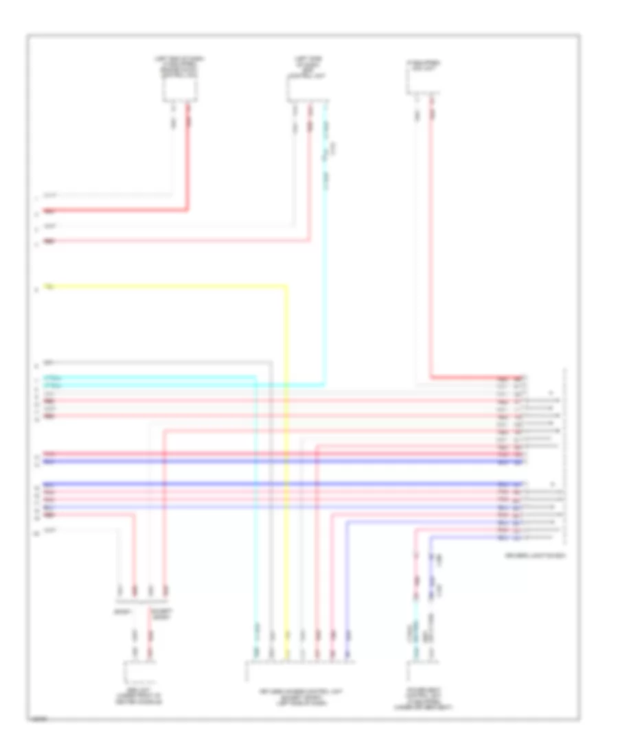 Computer Data Lines Wiring Diagram Except Hybrid 4 of 4 for Honda Accord Touring 2014