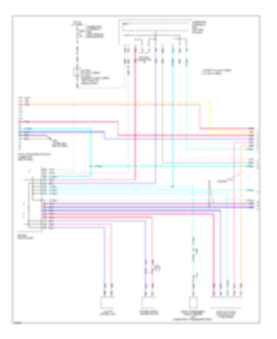 Computer Data Lines Wiring Diagram, Hybrid (1 of 5) for Honda Accord Touring 2014