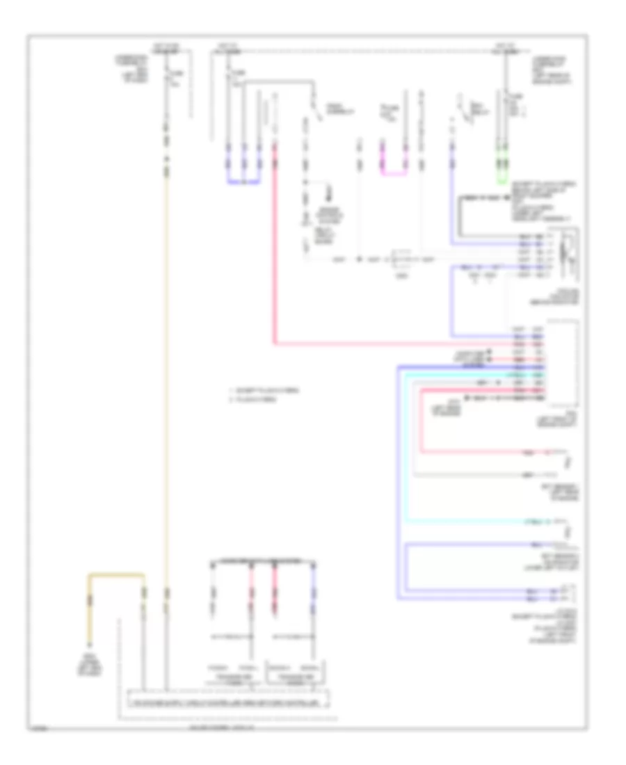 Cooling Fan Wiring Diagram Hybrid for Honda Accord Touring 2014