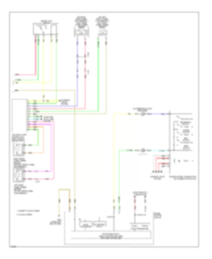 Cruise Control Wiring Diagram, Hybrid (2 of 2) for Honda Accord Touring 2014