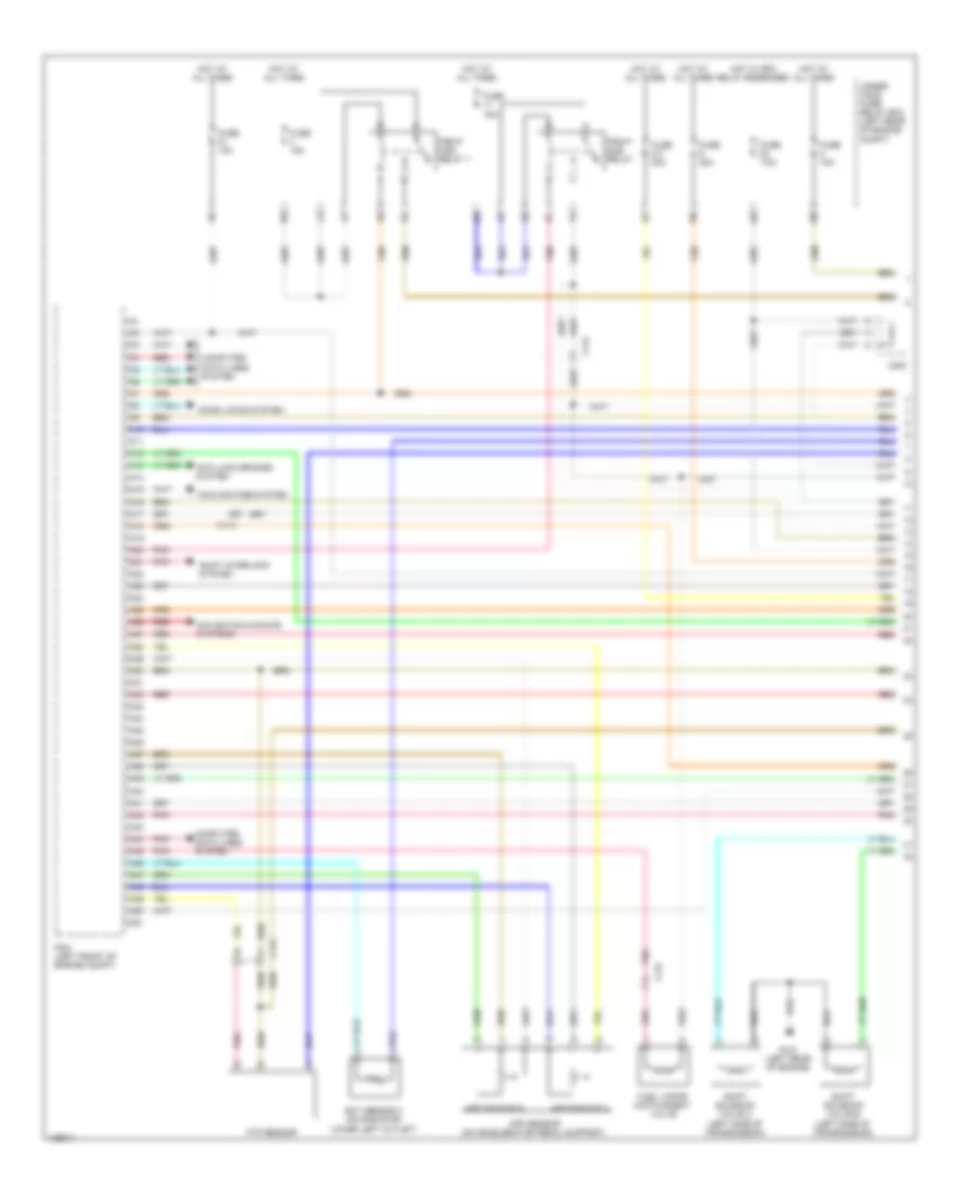 2.0L Hybrid, Engine Controls Wiring Diagram, Plug-In Hybrid (1 of 6) for Honda Accord Touring 2014