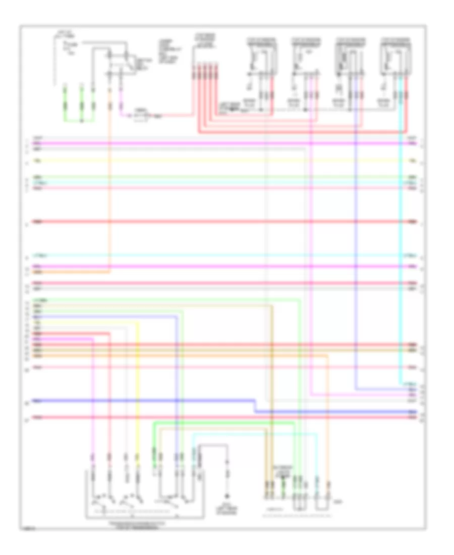 2.0L Hybrid, Engine Controls Wiring Diagram, Plug-In Hybrid (5 of 6) for Honda Accord Touring 2014