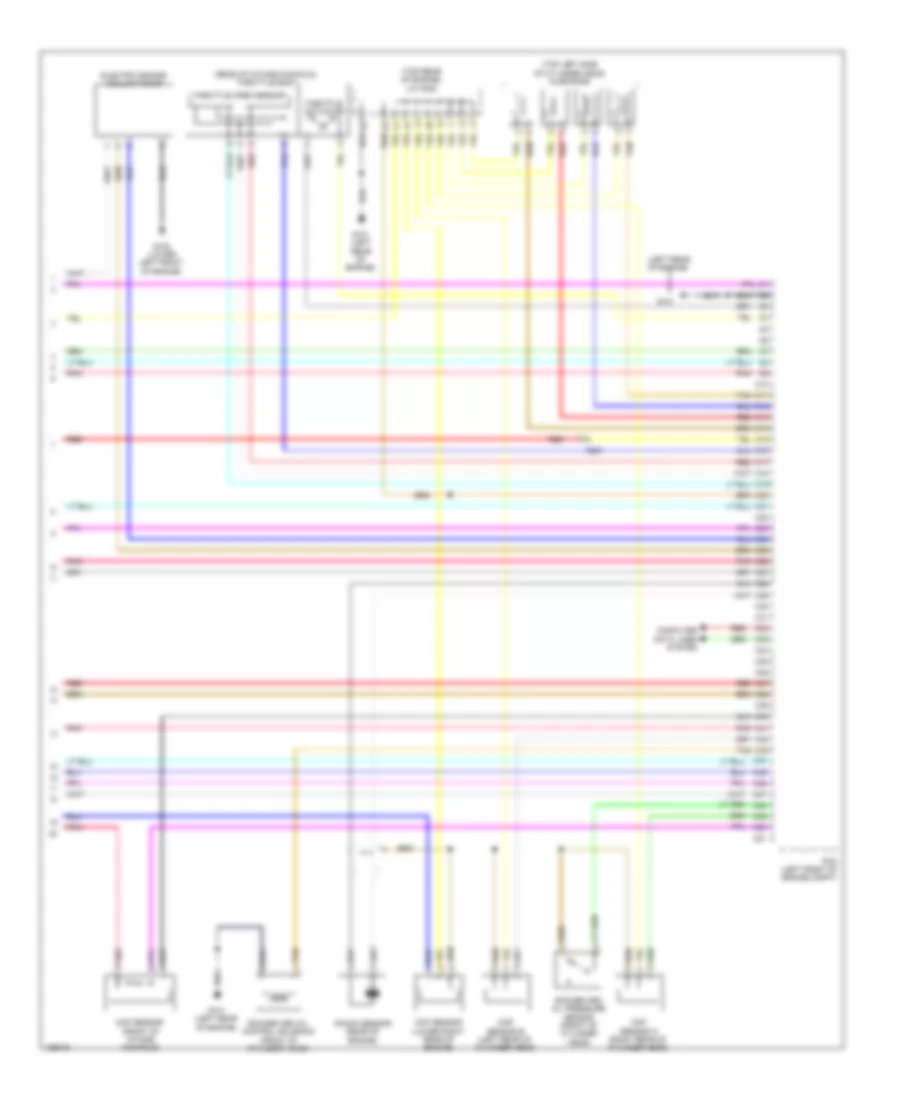 2.0L Hybrid, Engine Controls Wiring Diagram, Plug-In Hybrid (6 of 6) for Honda Accord Touring 2014