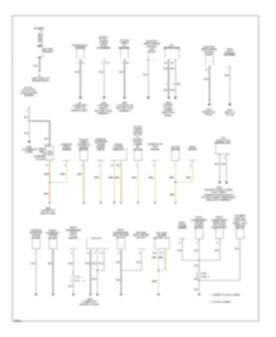 Ground Distribution Wiring Diagram, Hybrid (1 of 6) for Honda Accord Touring 2014