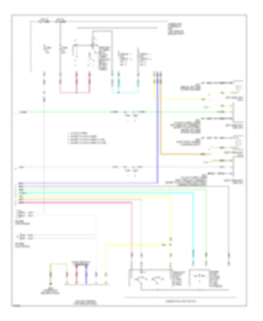 Headlamps Wiring Diagram, Hybrid (2 of 2) for Honda Accord Touring 2014