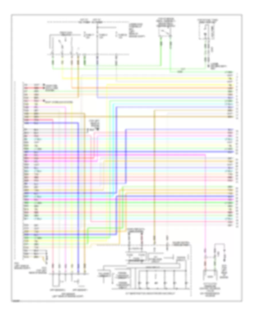 Transmission Wiring Diagram, Hybrid (1 of 3) for Honda Civic DX 2012
