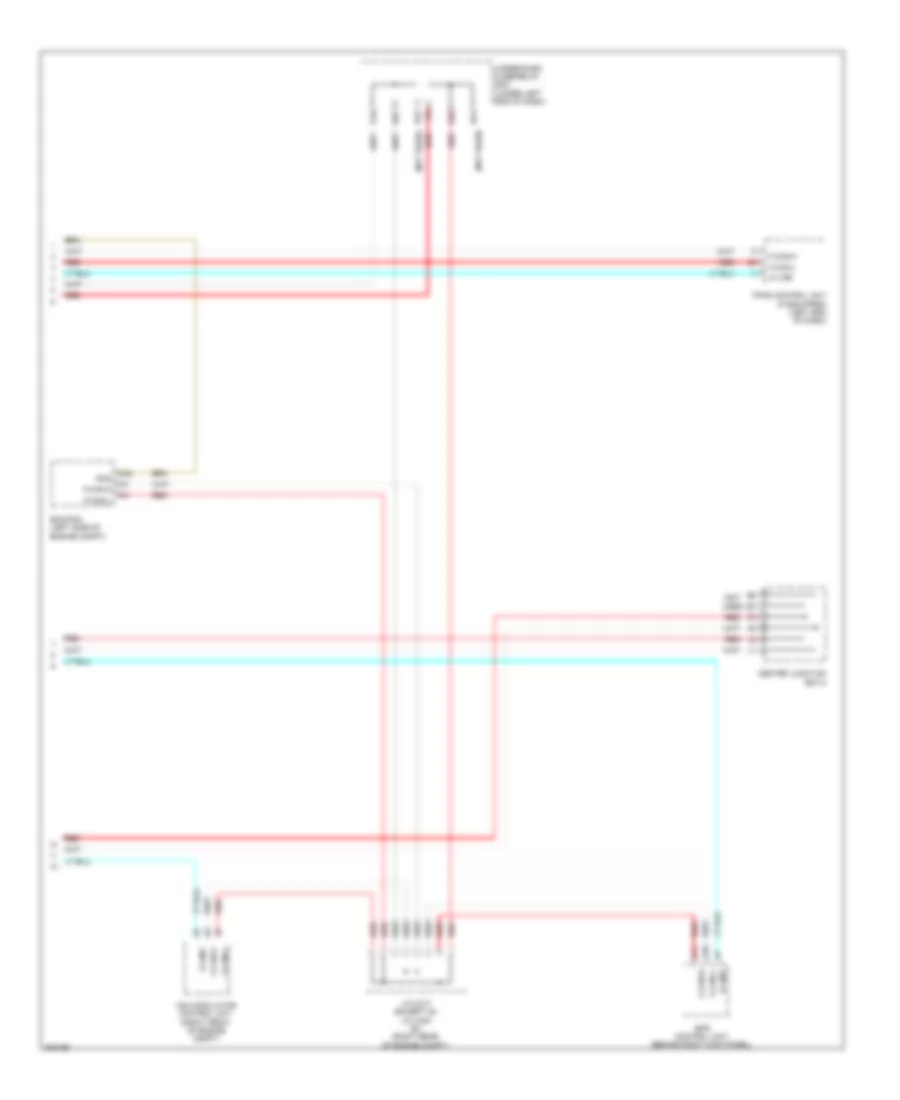 Data Link Connector Wiring Diagram, Except Hybrid (2 of 2) for Honda Civic DX 2012