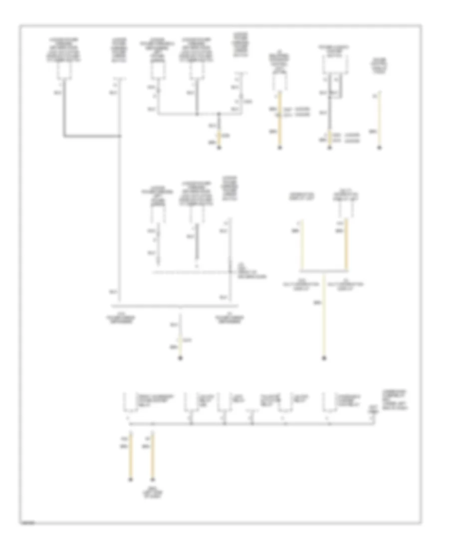 Ground Distribution Wiring Diagram Except Hybrid 3 of 5 for Honda Civic DX 2012