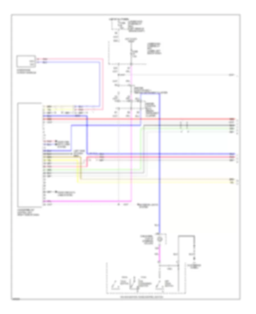 Hands Free Module Wiring Diagram, Hybrid (1 of 2) for Honda Civic DX 2012
