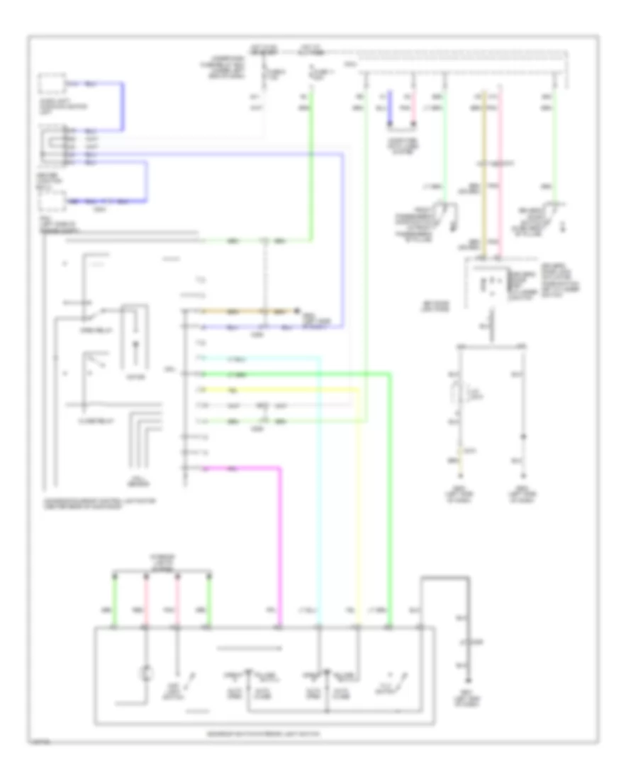 Power TopSunroof Wiring Diagram for Honda Civic EX 2014