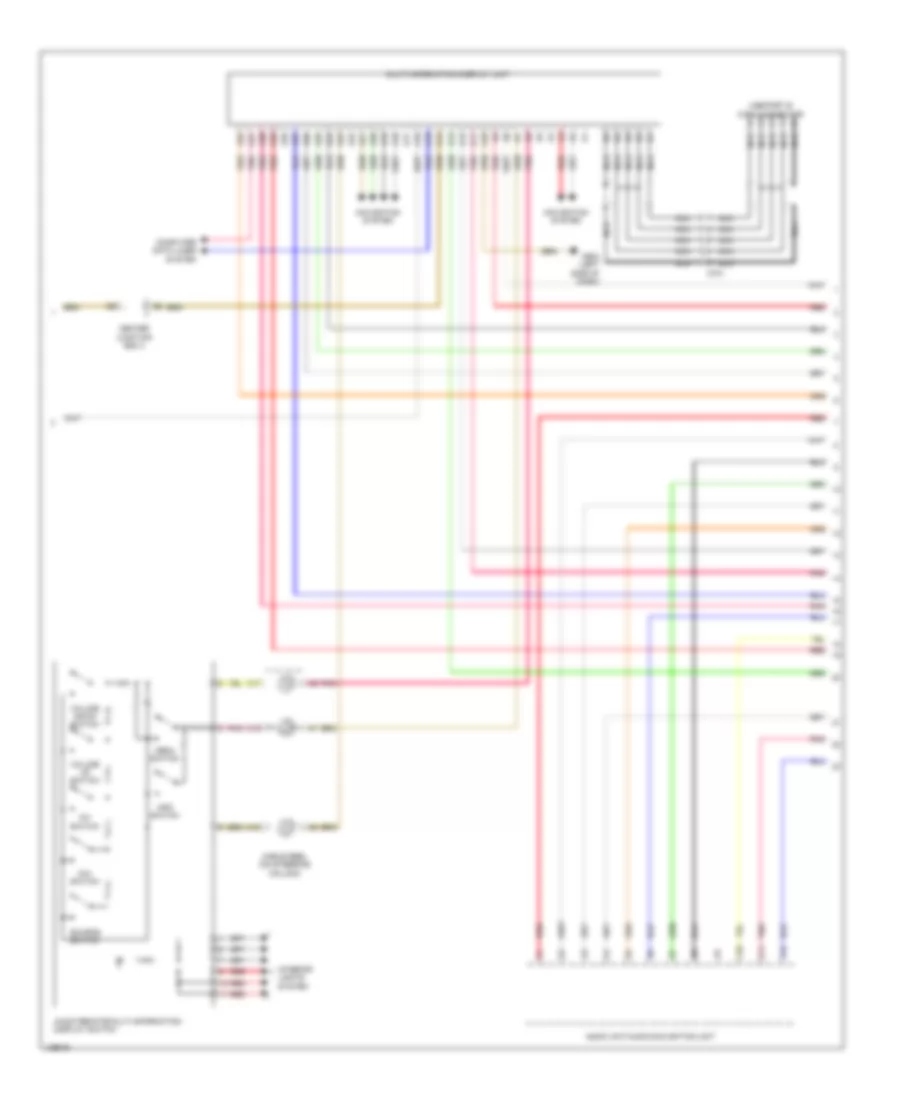 Base Radio Wiring Diagram, Except Hybrid Coupe (2 of 3) for Honda Civic EX 2014