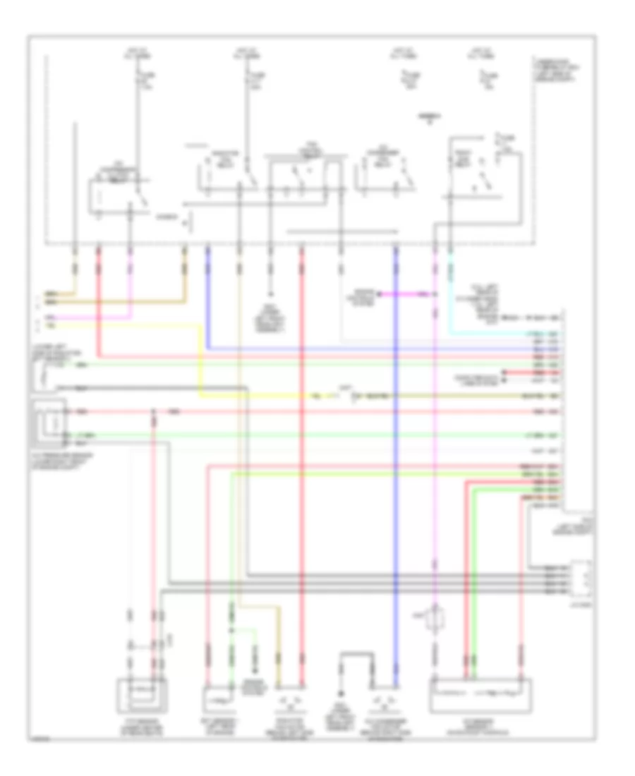 Automatic A C Wiring Diagram Except Hybrid 3 of 3 for Honda Civic EX 2014