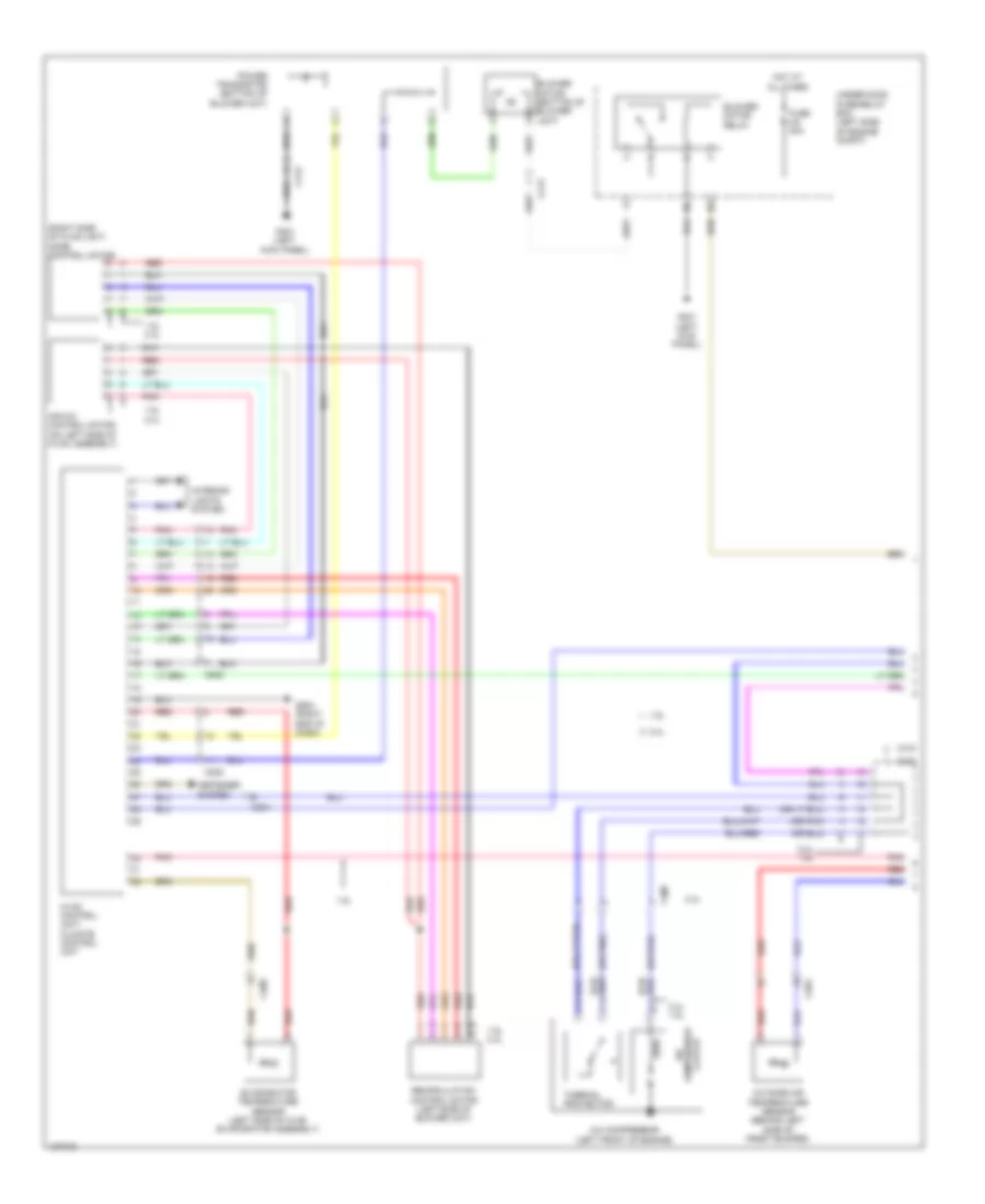Manual A C Wiring Diagram 1 of 3 for Honda Civic EX 2014