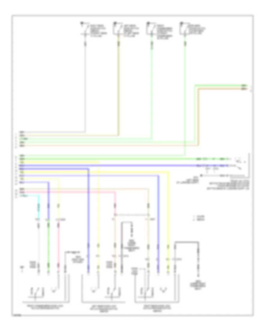 Forced Entry Wiring Diagram Except Hybrid 2 of 6 for Honda Civic EX 2014