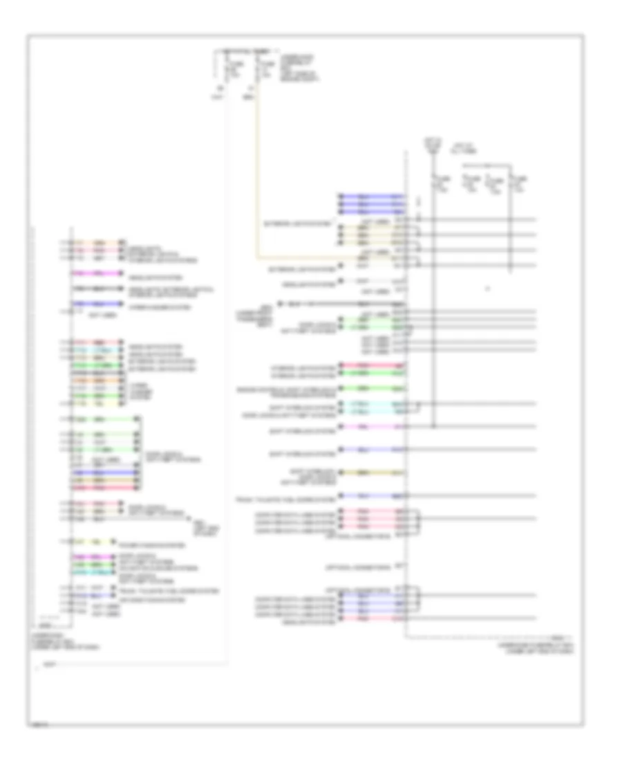 Body Control Modules Wiring Diagram Except Hybrid 2 of 2 for Honda Civic EX 2014